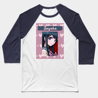 Sayaka: Danganronpa 1 Baseball T-Shirt